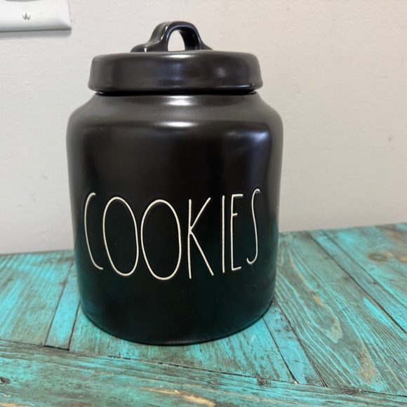 Rae Dunn Black Cookies Canister - Picture 2 of 6